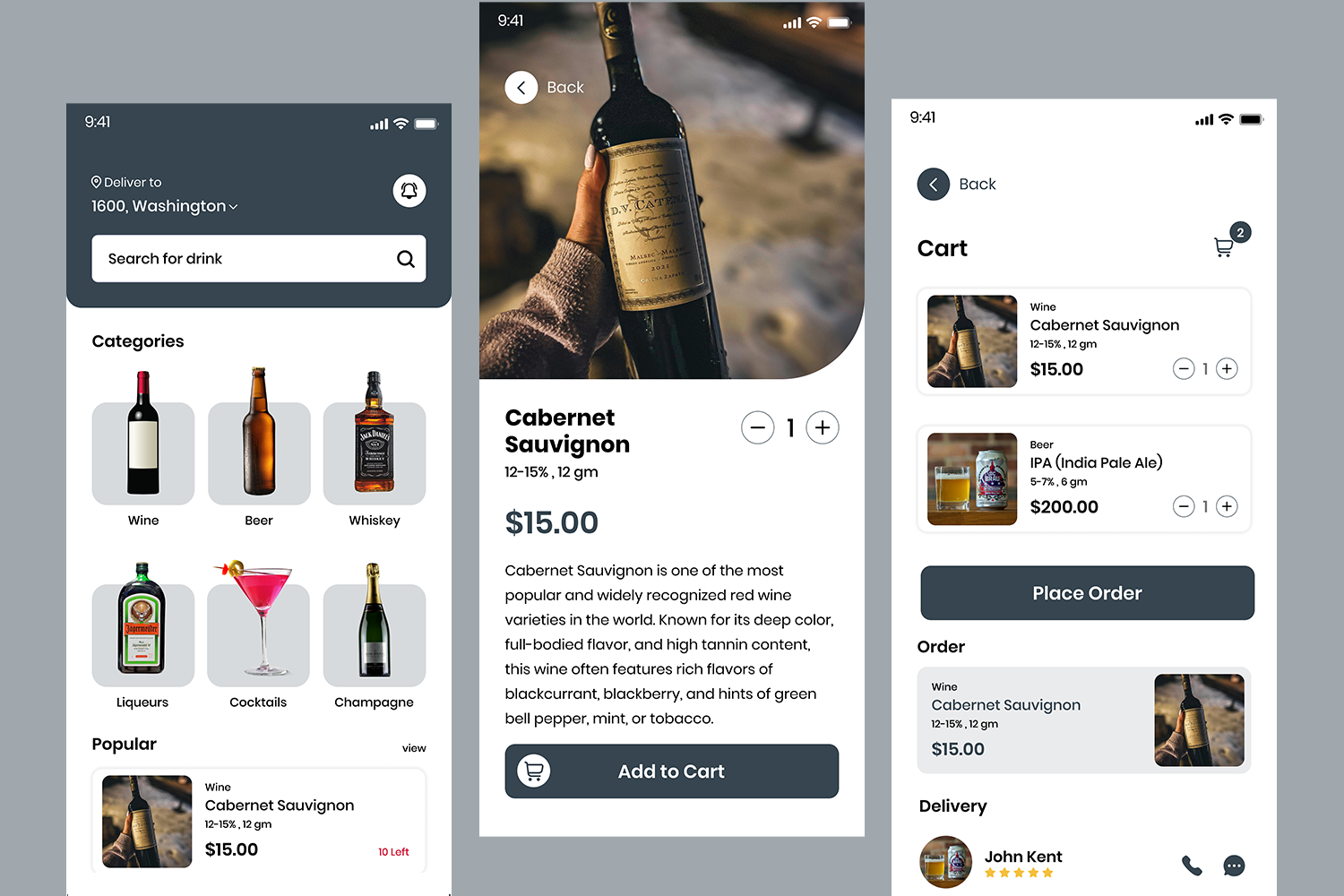 Build a liquor delivery app